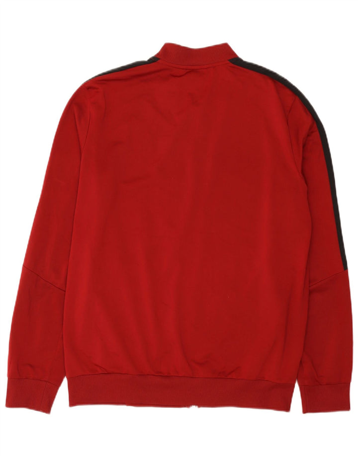 Puma Chaqueta De Chándal Con Estampado Gráfico Para Hombre Color Block En Burdeos Medio