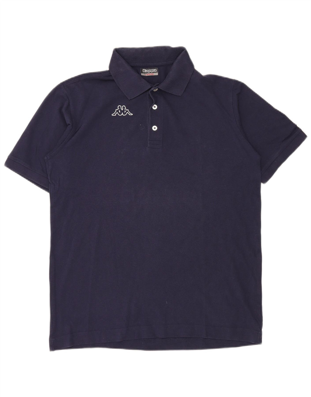 KAPPA Polo para hombre grande azul marino