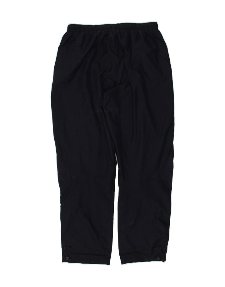 PUMA Mens Tracksuit Trousers Large Navy Blue Polyester | Vintage Puma | Thrift | Second-Hand Puma | Used Clothing | Messina Hembry 
