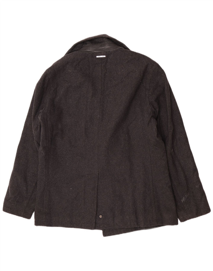 Michael Kors Chaquetón para hombre UK 40 Grande Gris Lana Clásico