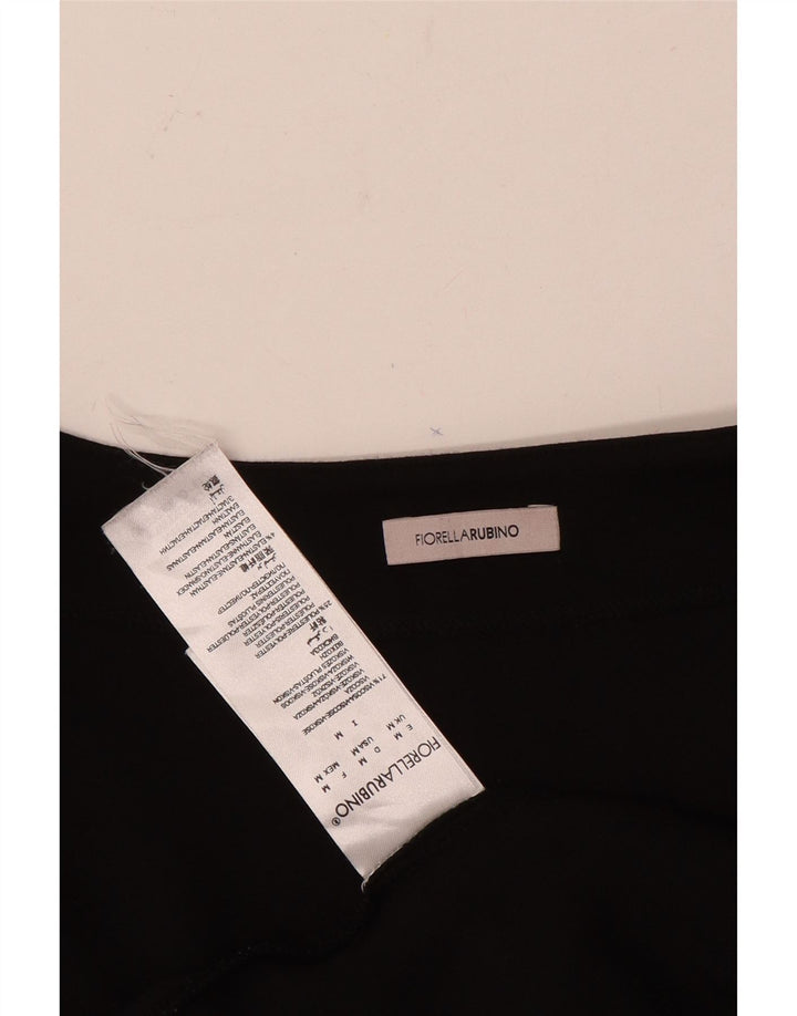 Fiorella Rubino Chaqueta tipo blazer abierta de gran tamaño para mujer UK 40 Mediano Negro