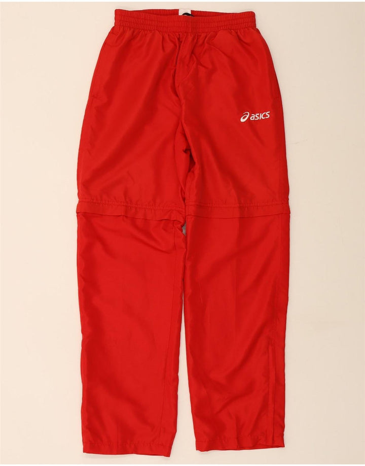 ASICS Pantalones de chándal para mujer UK 40 Grande Poliéster rojo