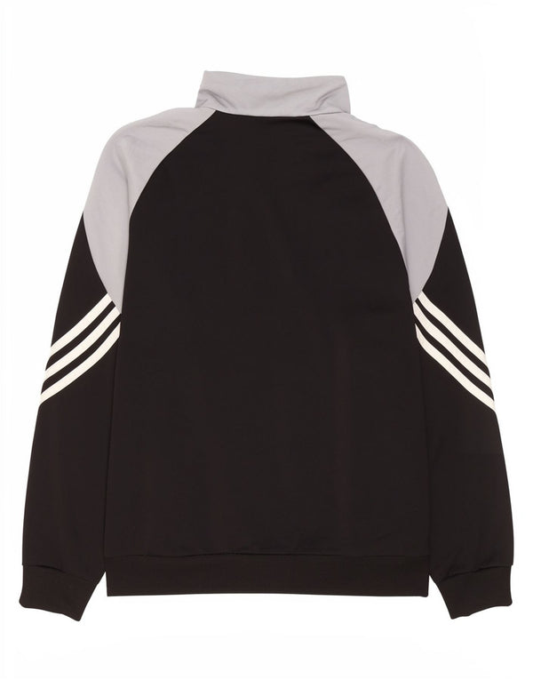 Adidas Chaqueta de chándal para niño 13-14 años XL Negro Colorblock Poliéster