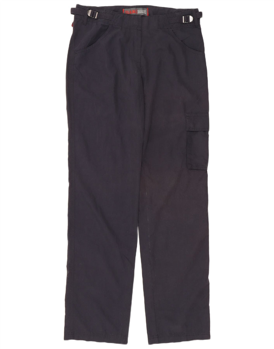 Pantalones cargo rectos para mujer Slam IT 44 Medium W32 L35 Algodón azul marino