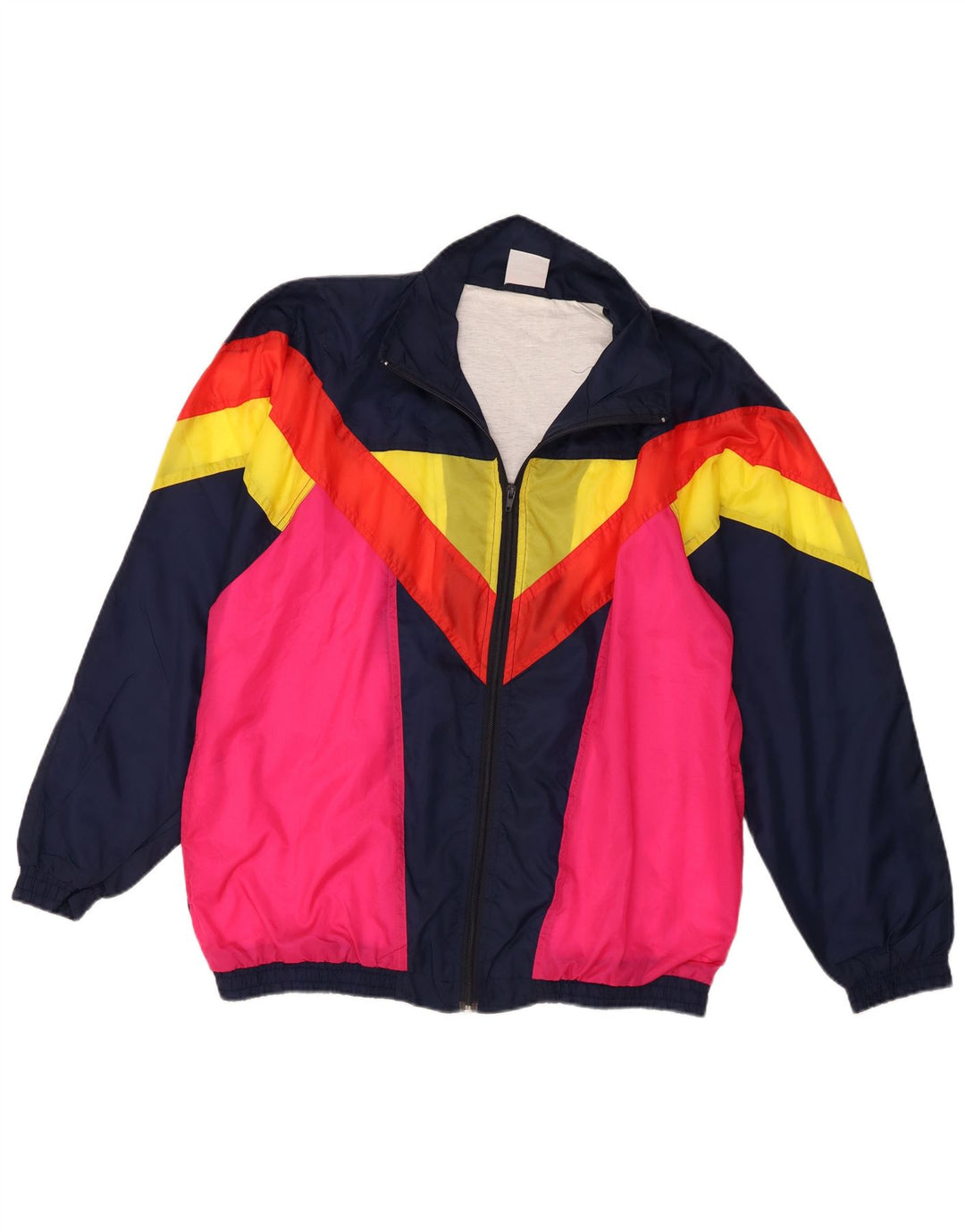 L'Equipe Chaqueta De Chándal Hombre XL Azul Marino Colorblock Poliamida