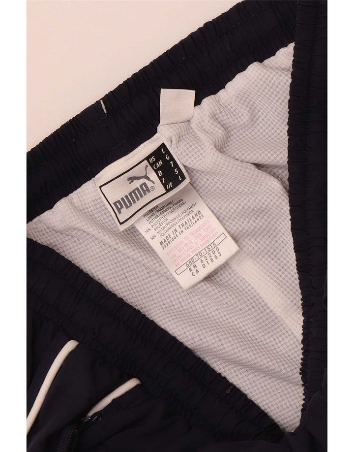 Puma Pantalones De Chándal Para Hombre Joggers Large Azul Marino Nylon