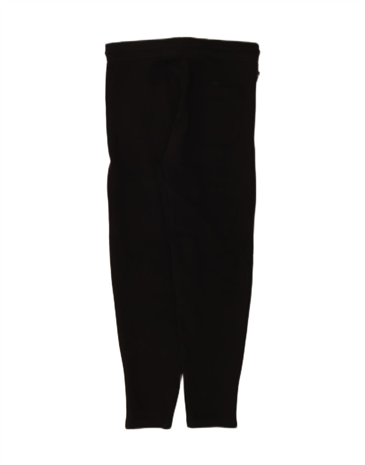 Zara Mujer Pantalón Chándal Mediano Negro Poliéster