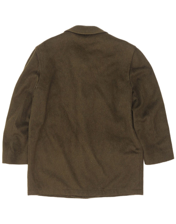 Abrigo Steinbock para hombre IT 48 Lana caqui mediana