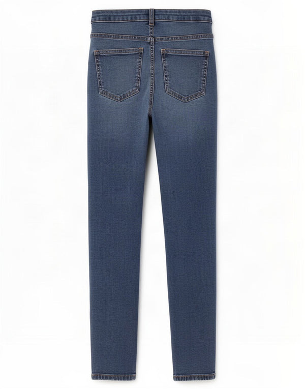 Marks & Spencer Vaqueros súper ajustados para mujer UK 10 Small W28 L27 Algodón azul