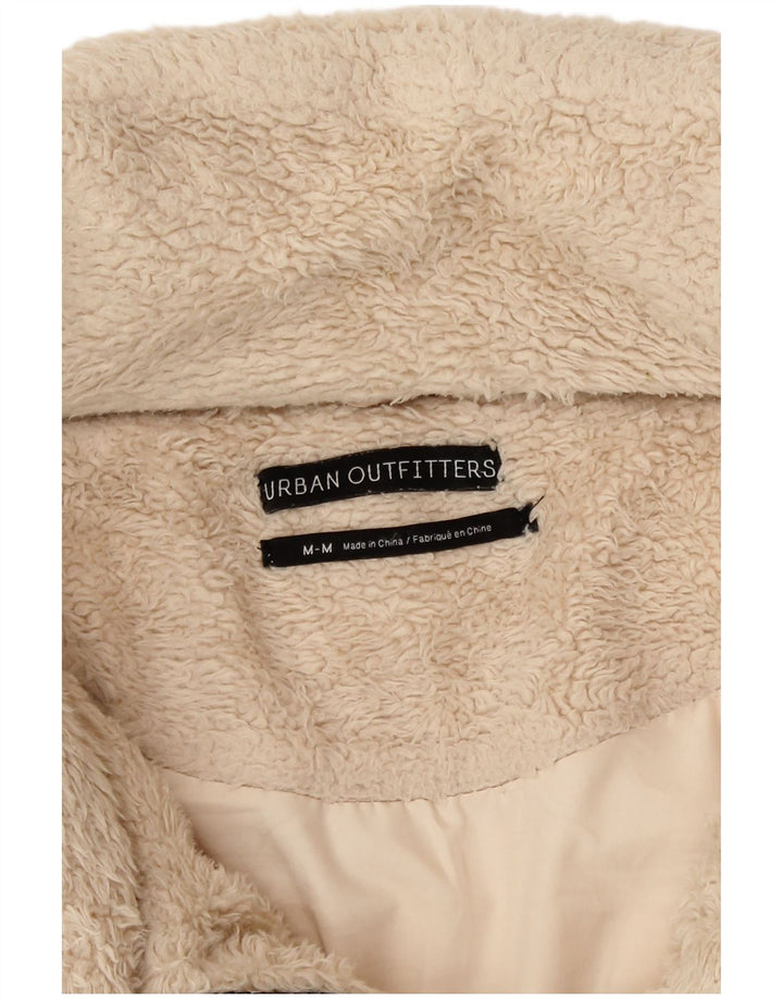 Urban Outfitters Chaqueta polar acolchada de gran tamaño para mujer Reino Unido 44 Medio Beige
