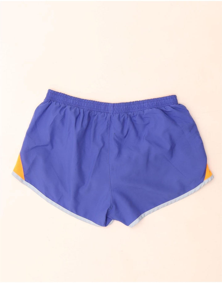 Nike - Pantalones cortos deportivos para mujer, talla 44, color azul medio, poliéster