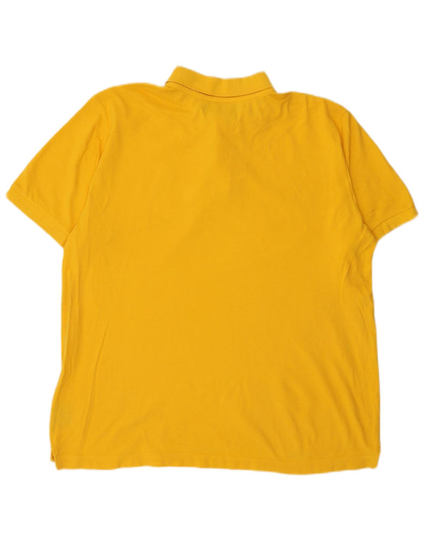 Kappa Polo Hombre XL Amarillo Algodón