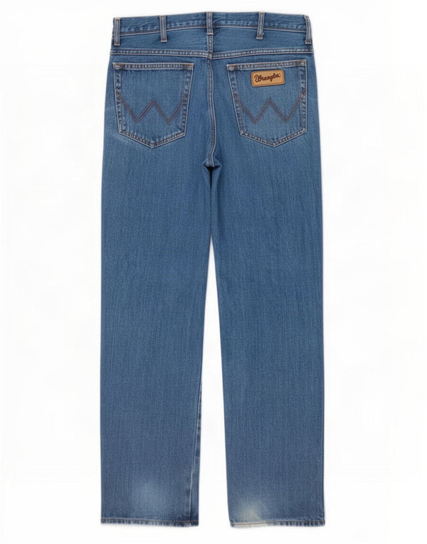 Wrangler Vaqueros rectos Texas para hombre W34 L32 Algodón azul