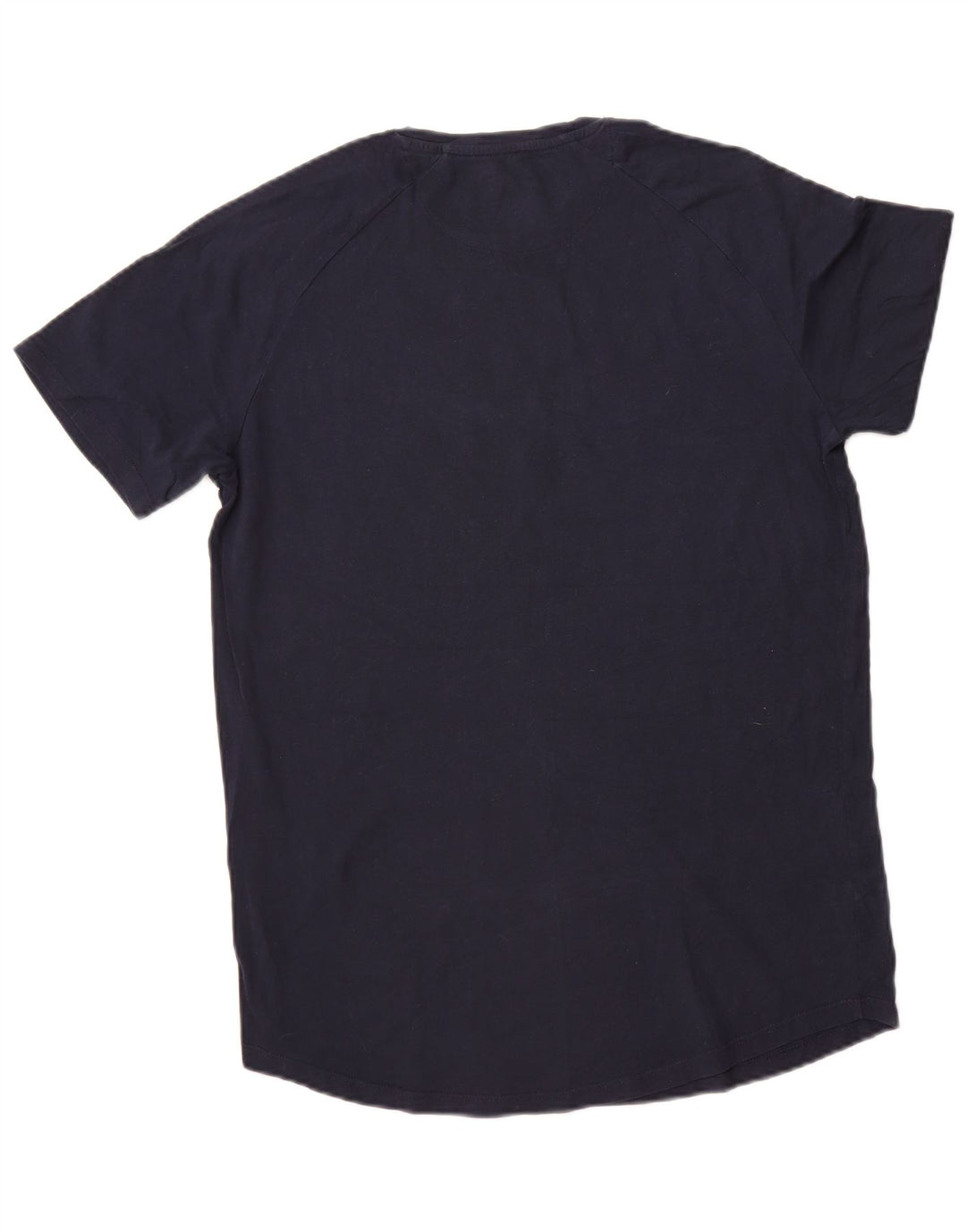 JACK & JONES Hombre Camiseta Top Medium Azul Marino Algodón