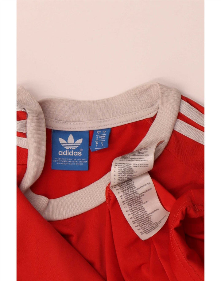 Adidas Hombre Camiseta Top Small Rojo Poliéster