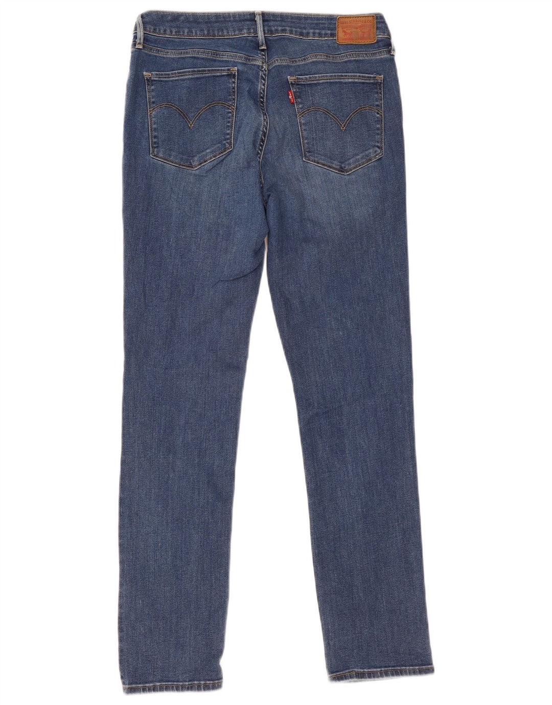 Levi's Mujer 711 Slim Jeans W32 L30 Algodón Azul