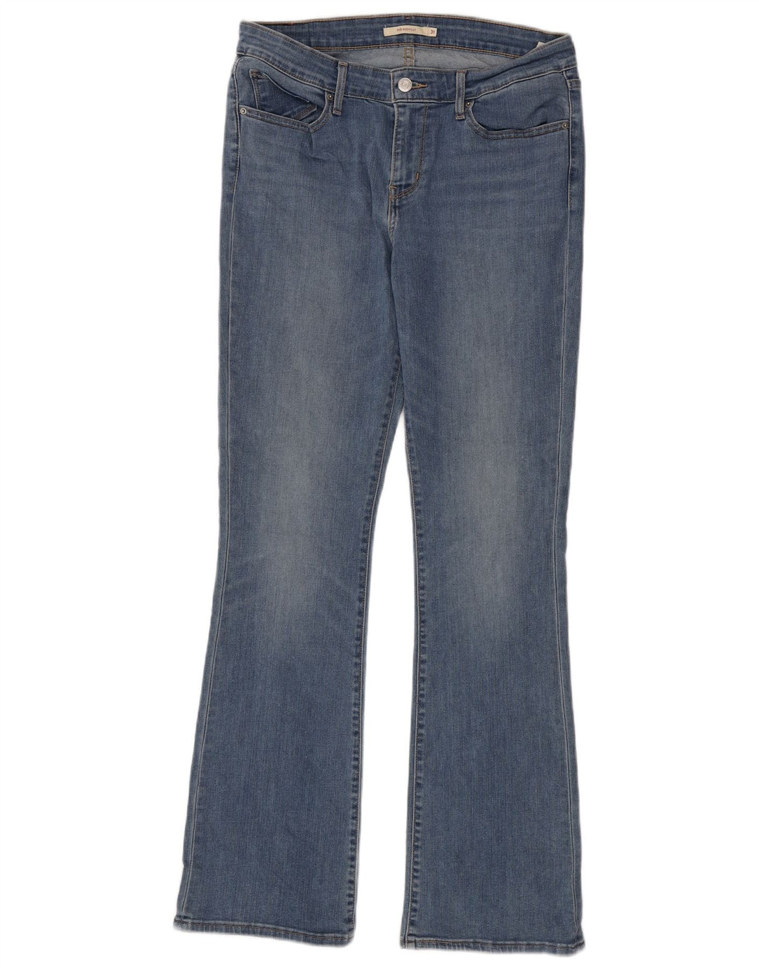 Levi's Mujer 715 Vaqueros Bootcut W31 L32 Algodón Azul