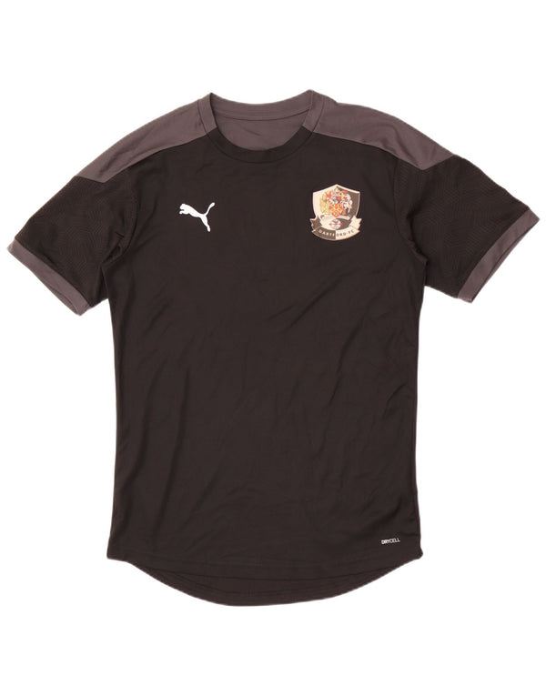 Puma Hombre Dartford FC Camiseta Superior Mediana Negro Colorblock Poliéster