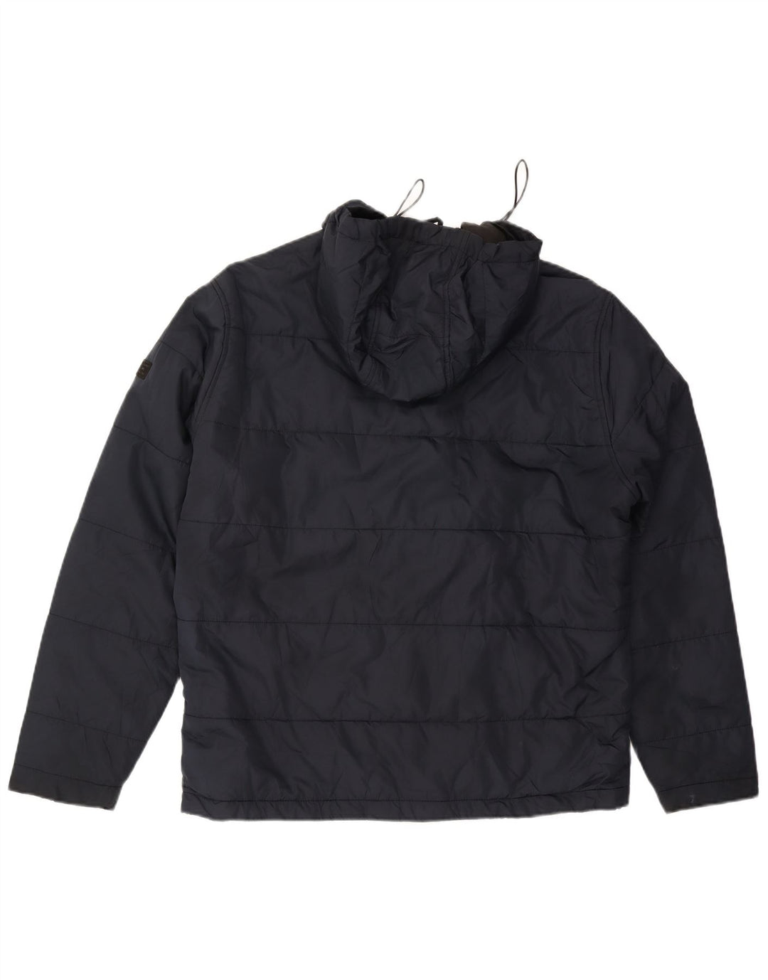 Jack & Jones Chaqueta acolchada con capucha para hombre UK 42 XL Azul marino Poliéster