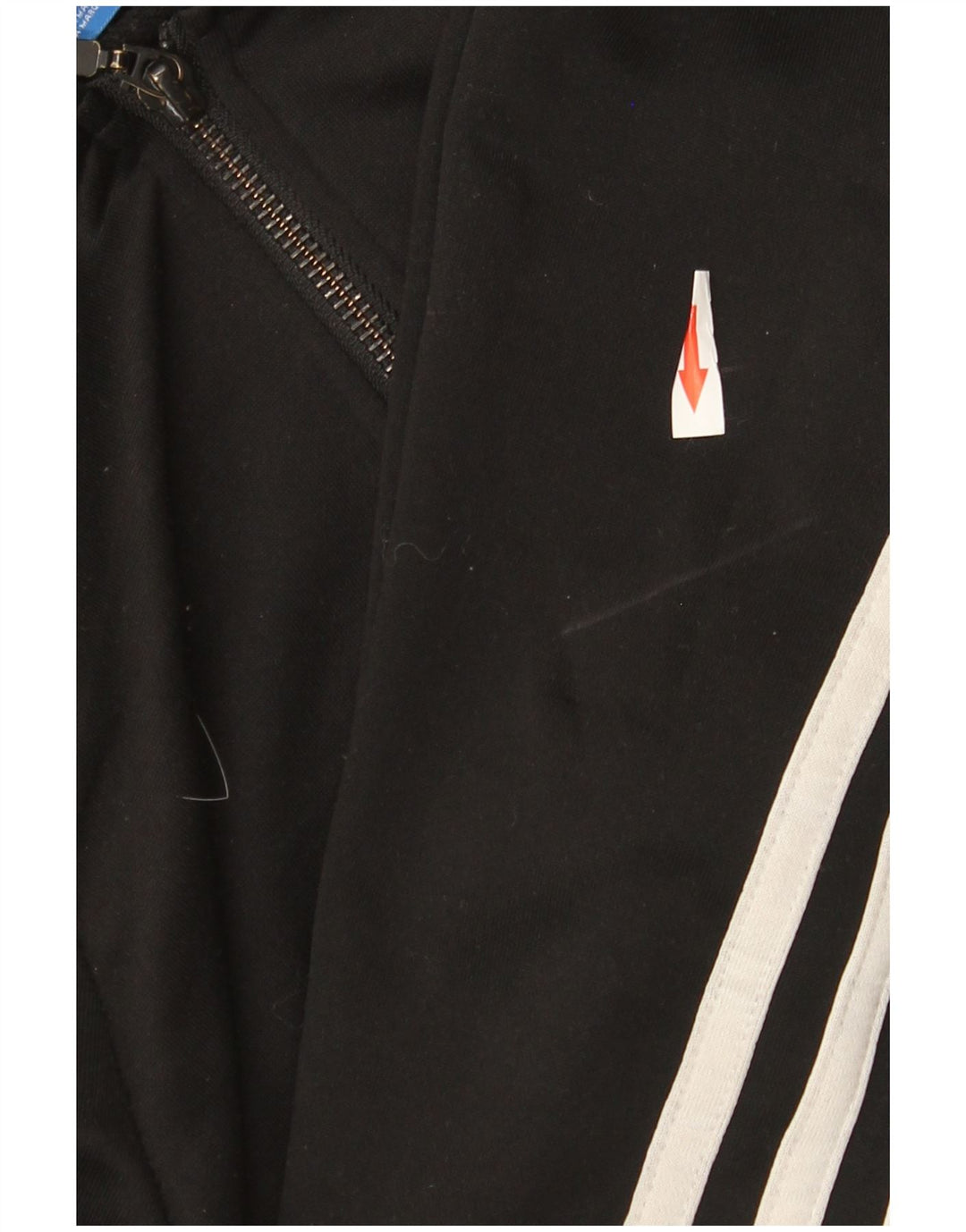 Adidas Sudadera con capucha y cremallera para niños 11-12 años Negro Poliéster