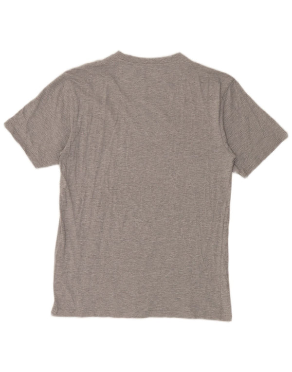 Karl Kani - Camiseta para hombre de algodón moteado gris medio