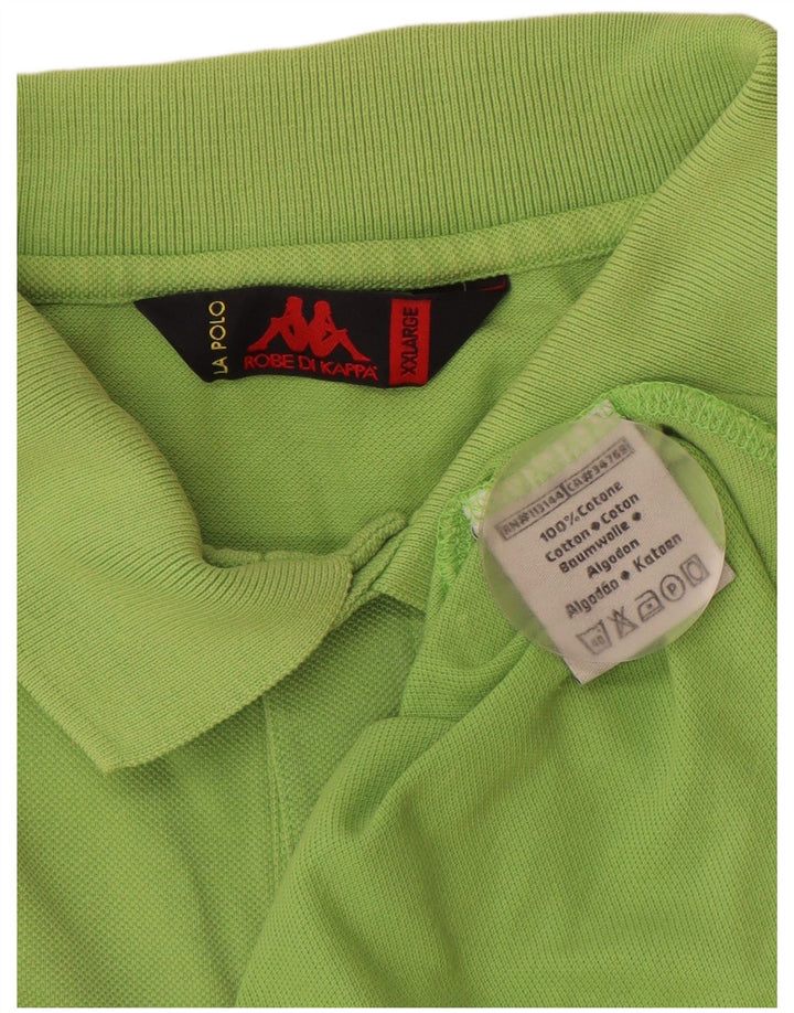 KAPPA Polo Hombre 2XL Algodón Verde