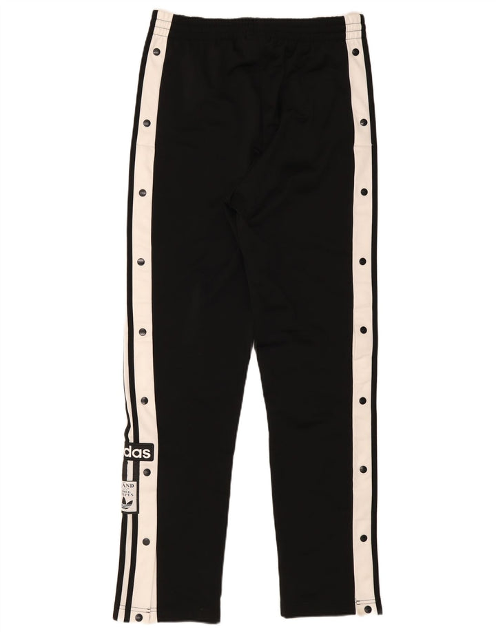 Adidas - Pantalón de chándal para hombre, talla grande, color negro, poliéster