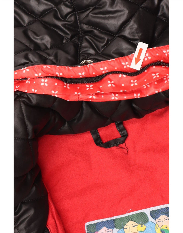 Belfe & Belfe Chaqueta acolchada extragrande con capucha para mujer IT 44 Medium Black