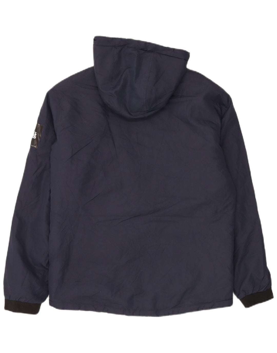 Jack & Jones Chaqueta cortavientos con capucha para hombre UK 38 Medium Azul marino