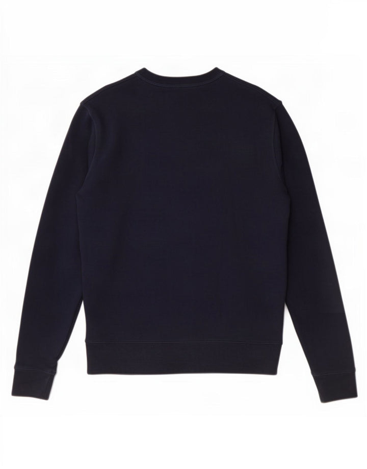 Marks & Spencer Hombre Sudadera Jumper Small Azul Marino Algodón