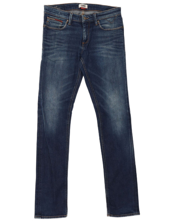 Tommy Hilfiger Jeans Scanton Slim para hombre W32 L34 Algodón azul