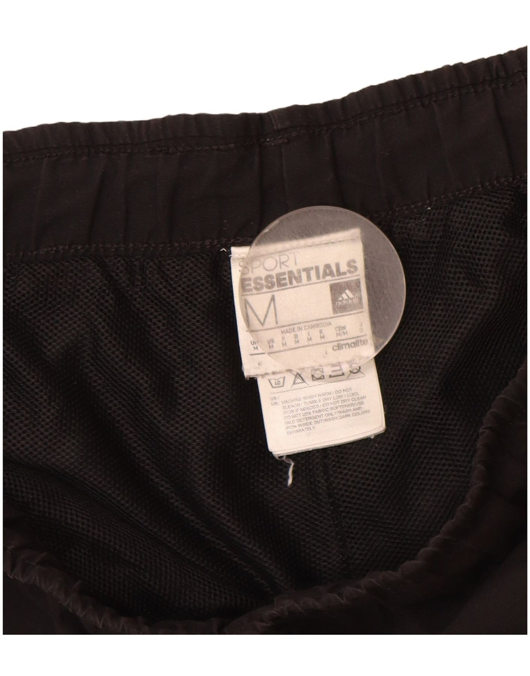 Adidas Mens Climalite Sport Shorts Medio Negro Poliéster