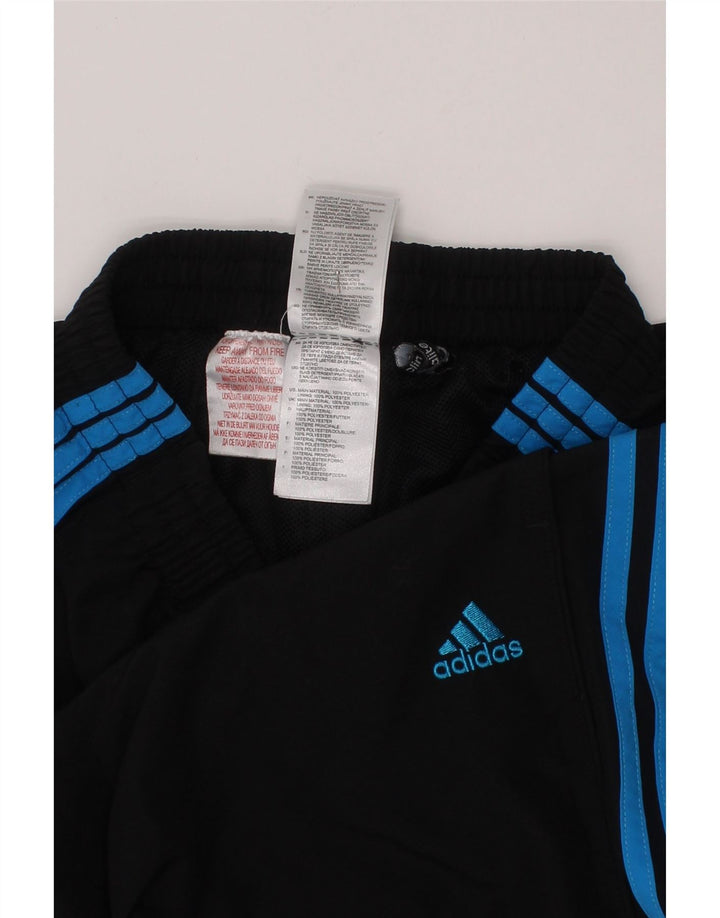 ADIDAS Boys Climalite Sport Shorts 13-14 Years  Black Polyester Vintage Adidas and Second-Hand Adidas from Messina Hembry 