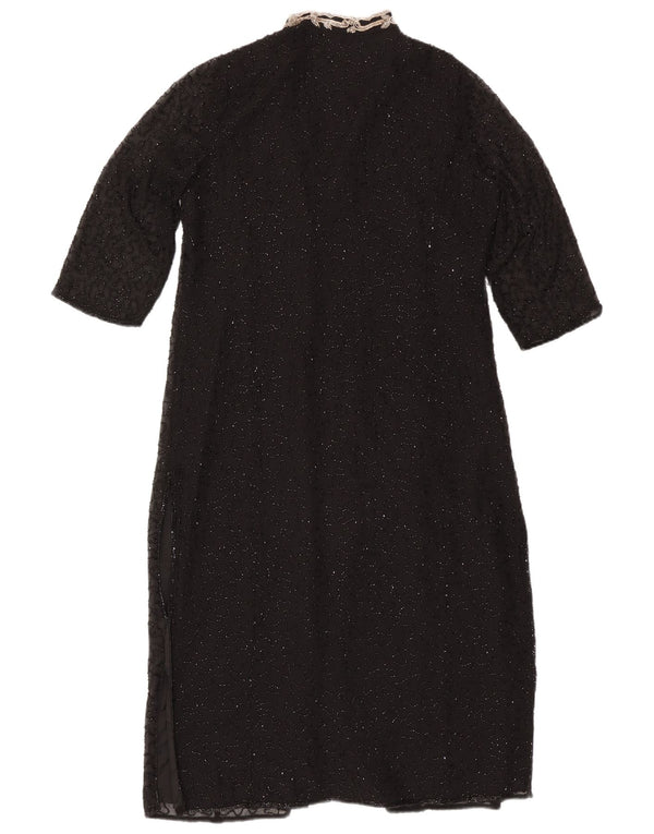 Jacques Vert - Cárdigan de manga 3/4 para mujer, talla 40, talla M, color negro