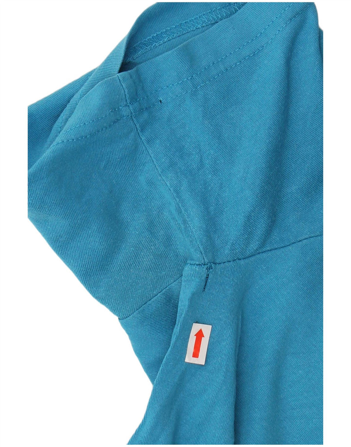 NIKE Camiseta gráfica de ajuste regular para hombre, talla grande, azul