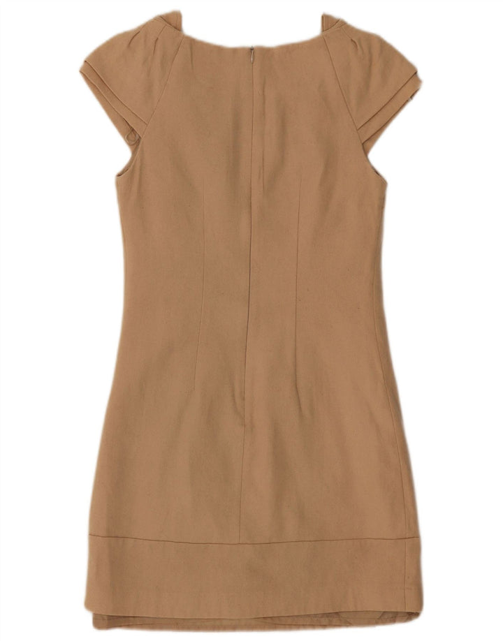 Oasis Vestido tubo para mujer UK 8 Small Lana beige