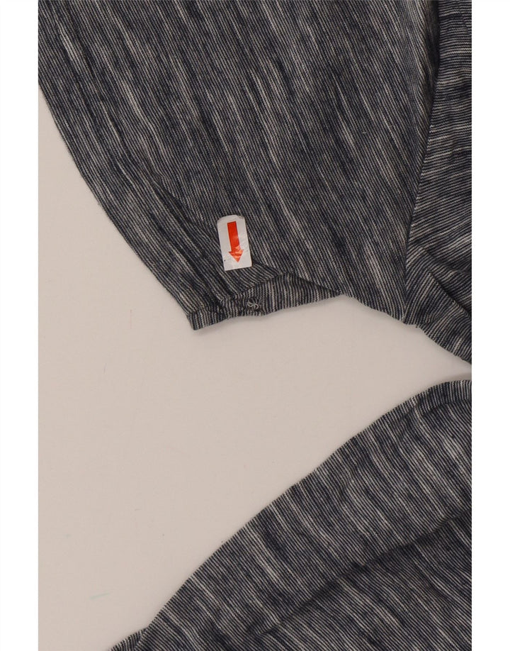PENGUIN Camiseta Hombre Top Medium Azul Marino Algodón Moteado