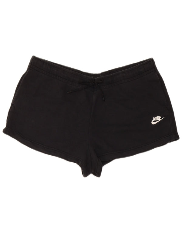 Nike Pantalones cortos deportivos para mujer UK 46 Grande Algodón negro