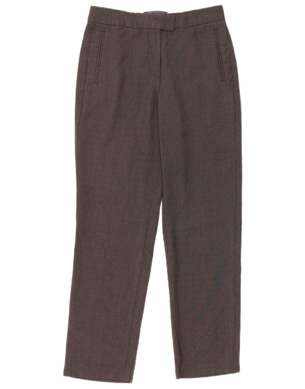 Marks & Spencer Pantalones de traje rectos para mujer UK 8 Small W26 L28 Negro