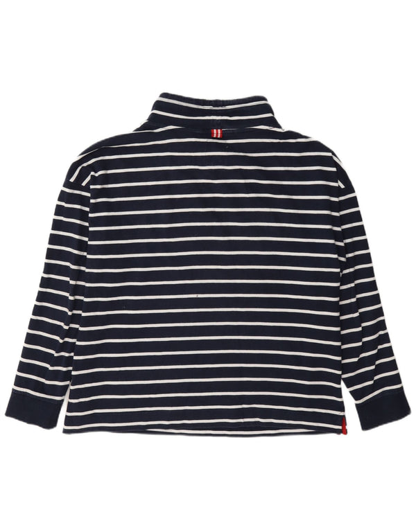 Joules - Sudadera para mujer, talla 40, talla grande, algodón a rayas, color azul marino