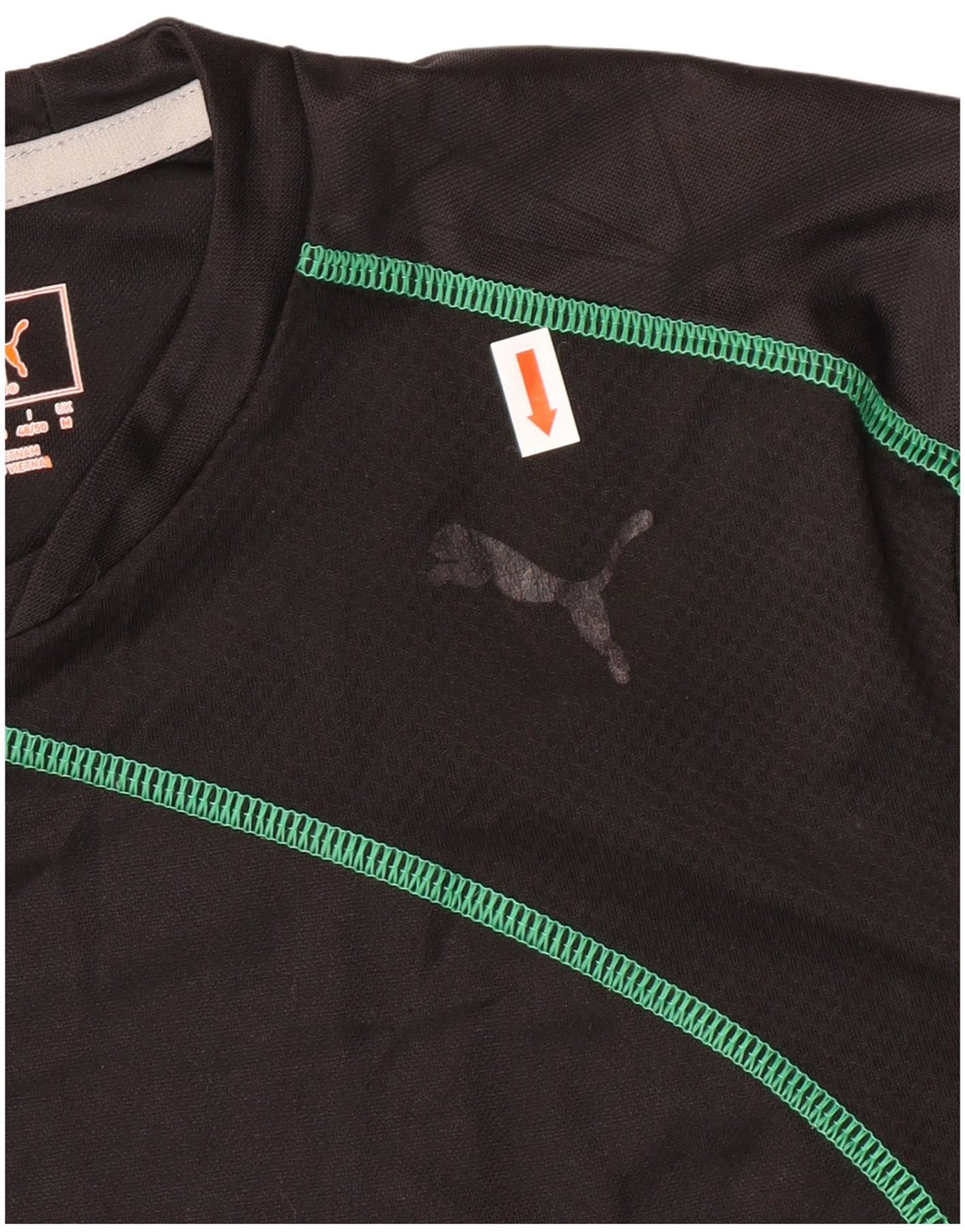 Camiseta PUMA para hombre Top Medium Black Poliéster
