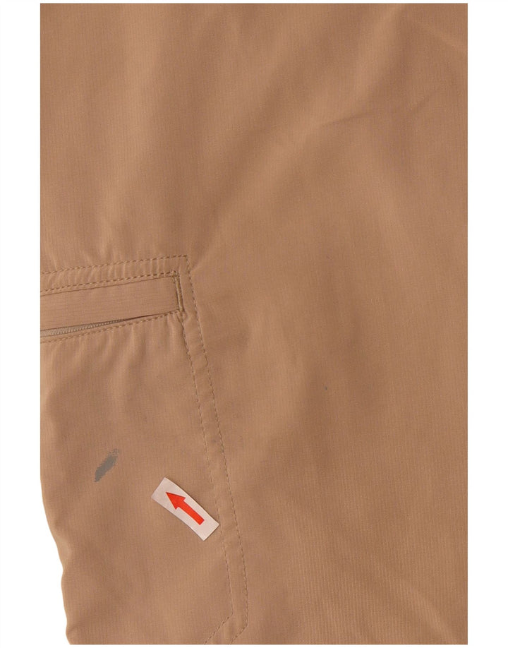 Chaps Pantalones cortos cargo para hombre W34 Poliéster marrón grande