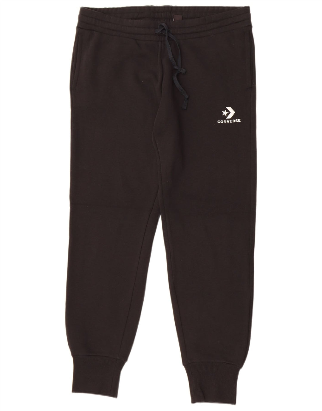 Converse Hombre Pantalones De Chándal Joggers Grande Algodón Negro
