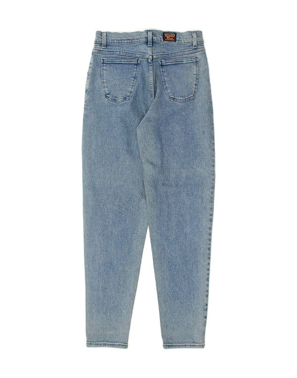 VINTAGE Jeans cónicos de cintura alta para mujer EU 40 Medio W28 L30 Algodón azul