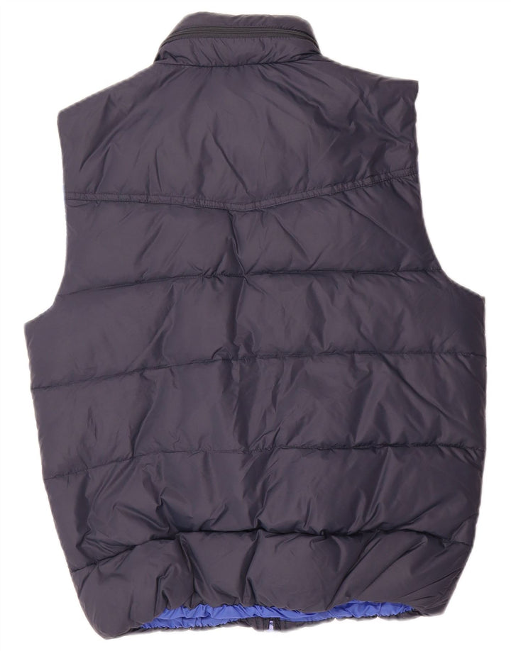 Sun68 Chaleco acolchado para hombre UK 36 Small Azul marino Poliamida