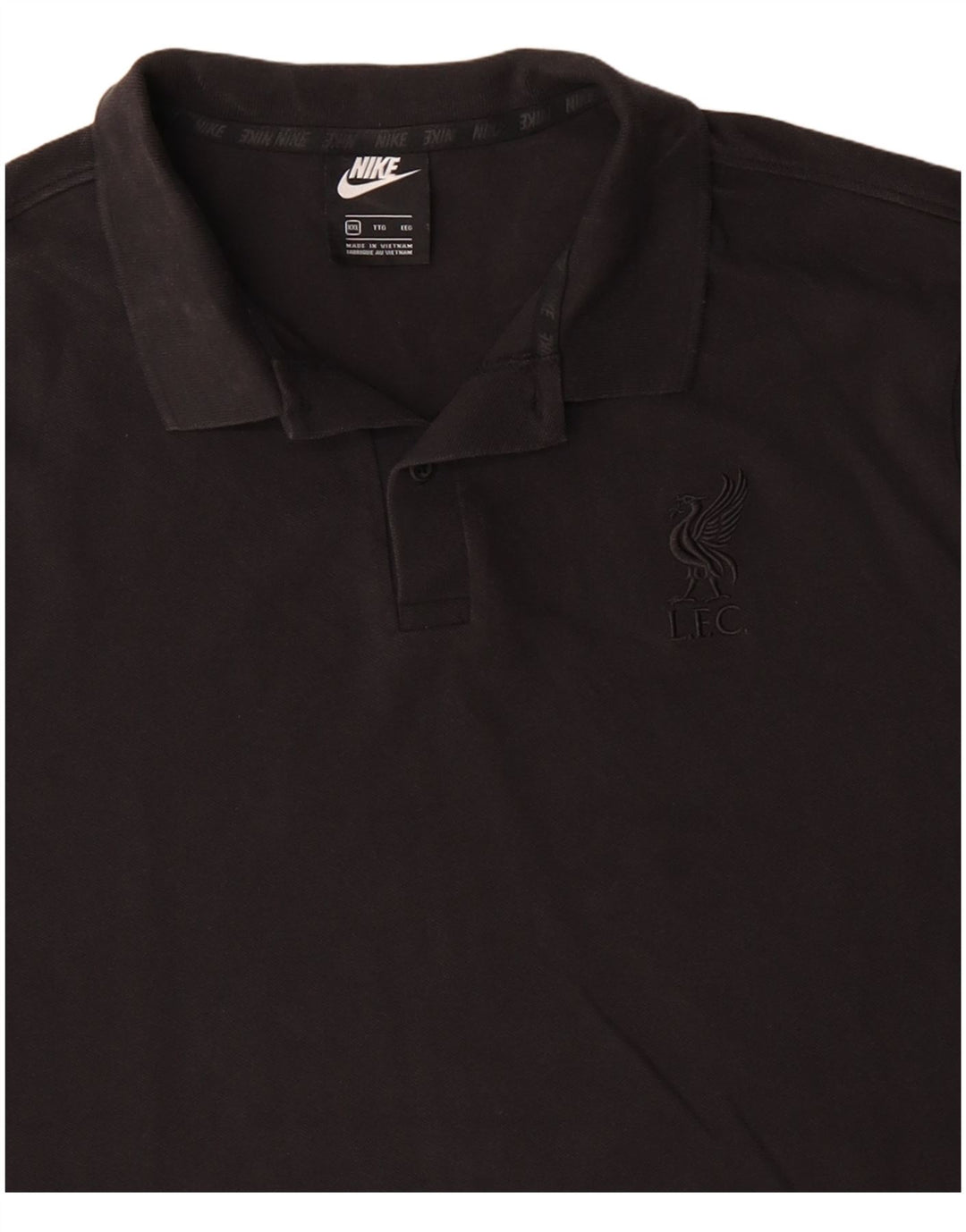 Nike Polo Hombre 2XL Algodón Negro