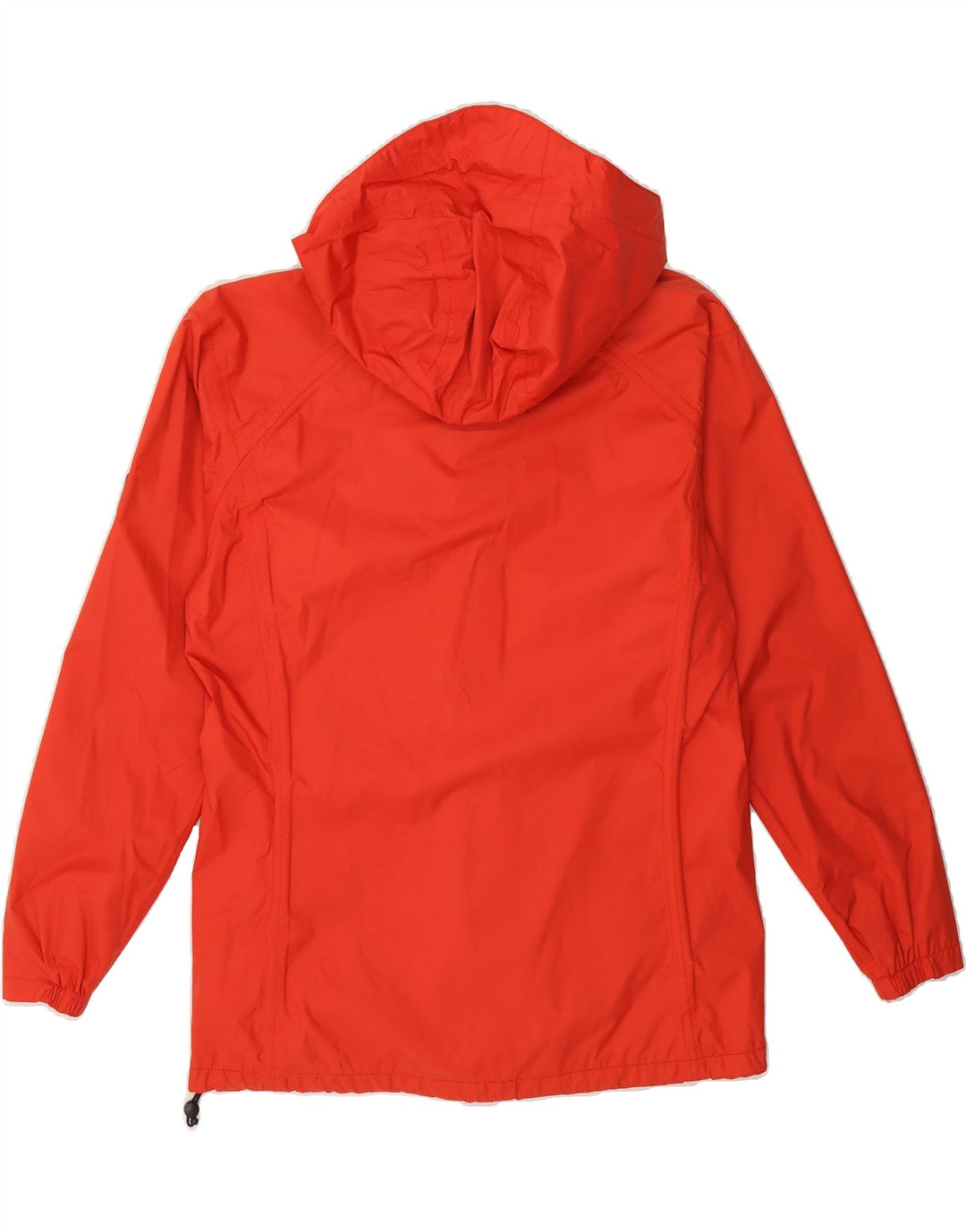 JACK WOLFSKIN Womens Hooded Rain Jacket UK 10 Small Red Polyamide Vintage Jack Wolfskin and Second-Hand Jack Wolfskin from Messina Hembry 