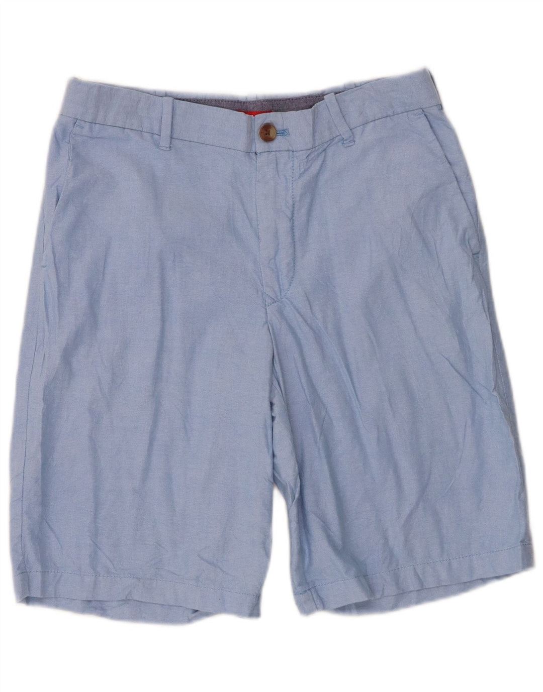 Pantalones cortos chinos Izod Hombre W30 Azul medio Algodón
