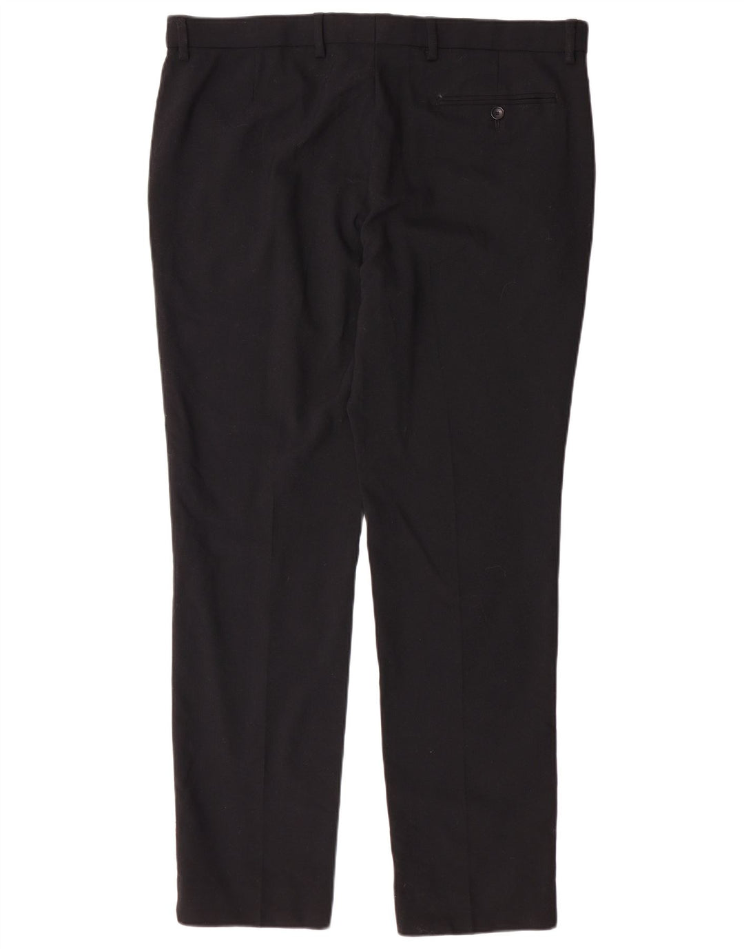 MARKS & SPENCER Pantalón de traje ajustado para hombre W38 L31 Negro