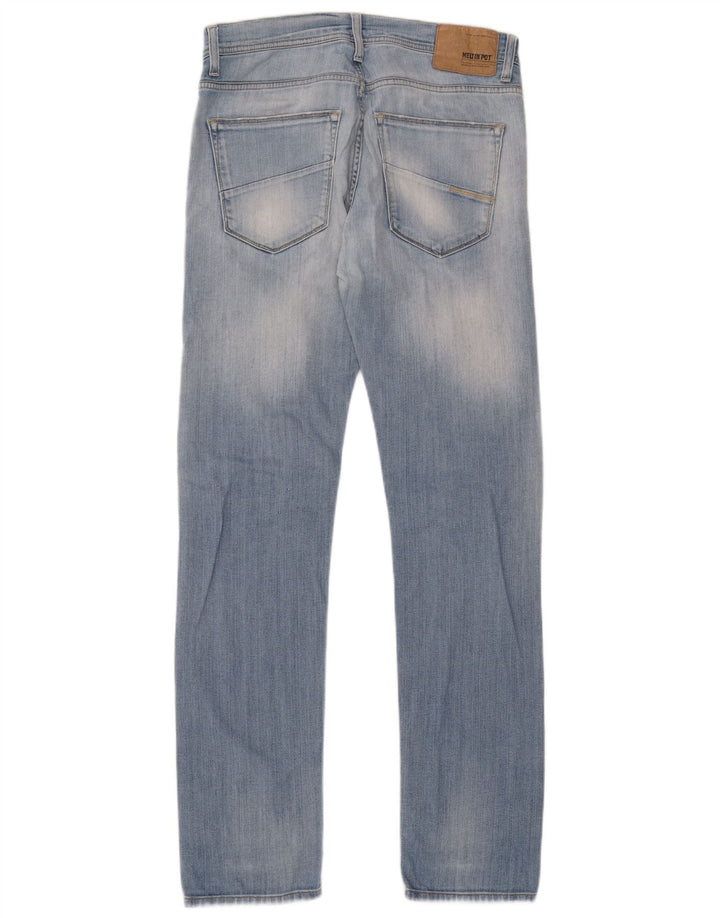 Meltin' Pot Vaqueros ajustados para mujer W30 L34 Algodón azul